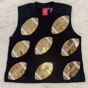 New Queen of Sparkles Football Tank